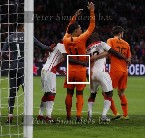 Amsterdam, 6 September 2018
Nederland-Peru, eindstand 2-1
Virgil v Dijk
