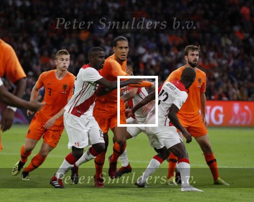 Amsterdam, 6 September 2018
Nederland-Peru, eindstand 2-1
Virgil v Dijk en Matthijs de Ligt