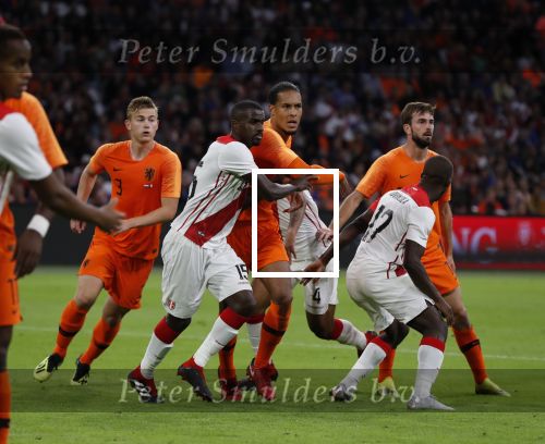 Amsterdam, 6 September 2018
Nederland-Peru, eindstand 2-1
Virgil v Dijk en Matthijs de Ligt