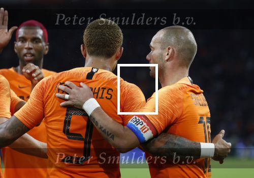Amsterdam, 6 September 2018
Nederland-Peru, eindstand 2-1
Wesley Sneijder