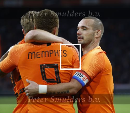 Amsterdam, 6 September 2018
Nederland-Peru, eindstand 2-1
Wesley Sneijder