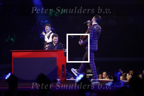Rotterdam 5 januari 2023
25 jaar vrienden van Amstel Live in ahoy.
Xander de Buisonje met Nick en Simon