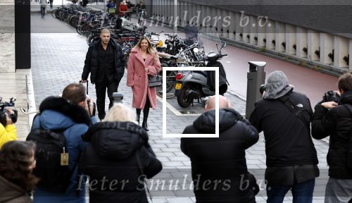 Amsterdam 9 januari 2023
Rechtszaak Rachel Hazes vs Yvonne Coldeweijer in de rechtbank van Amsterdam.