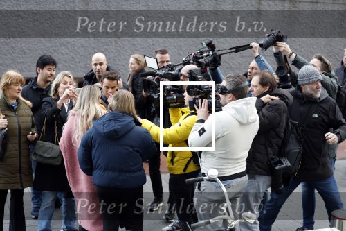 Amsterdam 9 januari 2023
Rechtszaak Rachel Hazes vs Yvonne Coldeweijer in de rechtbank van Amsterdam.