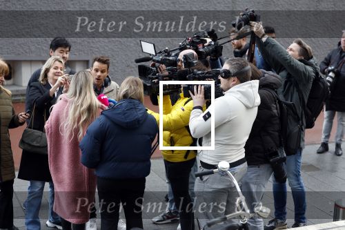 Amsterdam 9 januari 2023
Rechtszaak Rachel Hazes vs Yvonne Coldeweijer in de rechtbank van Amsterdam.