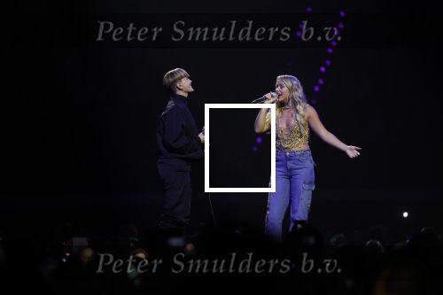 Rotterdam 5 januari 2023
25 jaar vrienden van Amstel Live in ahoy.
Emma Heesters en Anouk