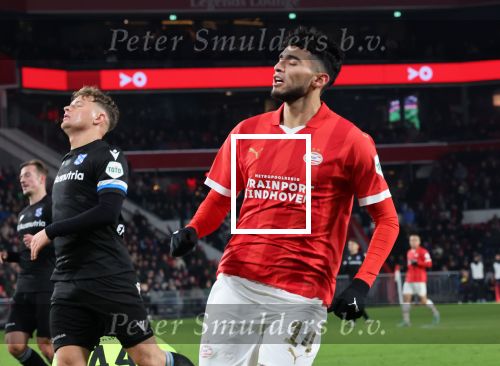 Eindhoven, 7 December 2023
Kompetitiewedstrijd PSV-SC Heerenveen, eindstand 2-0
Ricardo Pepi scoort 2-0