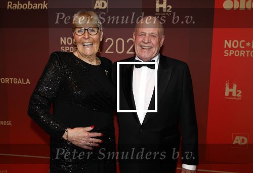 Utrecht 20 december 2023
Sportman / sportvrouw van jaar gala . Ada Kok kreeg een ouvre award en kwam samen met haar man Math