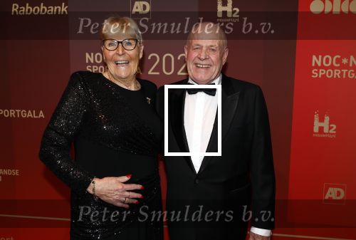 Utrecht 20 december 2023
Sportman / sportvrouw van jaar gala . Ada Kok kreeg een ouvre award en kwam samen met haar man Math