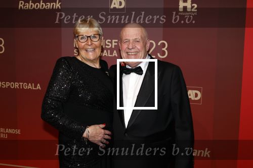 Utrecht 20 december 2023
Sportman / sportvrouw van jaar gala . Ada Kok kreeg een ouvre award en kwam samen met haar man Math