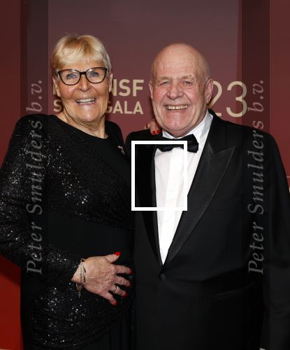 Utrecht 20 december 2023
Sportman / sportvrouw van jaar gala . Ada Kok kreeg een ouvre award en kwam samen met haar man Math