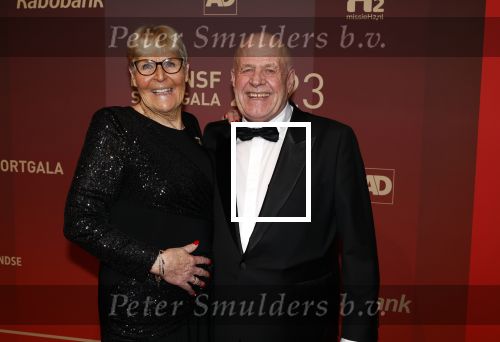 Utrecht 20 december 2023
Sportman / sportvrouw van jaar gala . Ada Kok kreeg een ouvre award en kwam samen met haar man Math