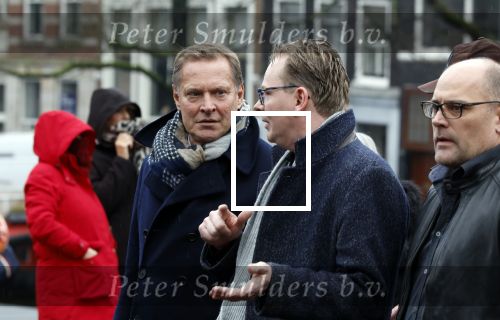 Amsterdam 13 december 2023
Uitvaart dienst Cilly Dartell in de Duif in Amsterdam. Albert Verlinde kwam met partner Onno Hoes