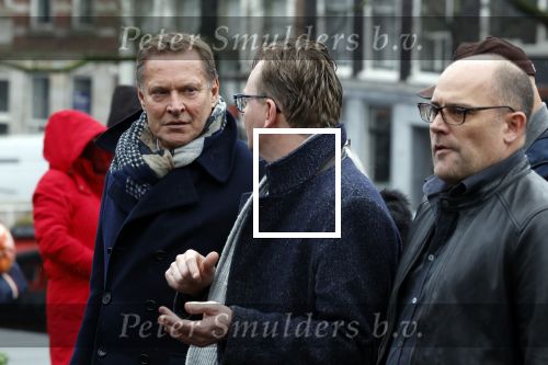 Amsterdam 13 december 2023
Uitvaart dienst Cilly Dartell in de Duif in Amsterdam. Albert Verlinde kwam met partner Onno Hoes