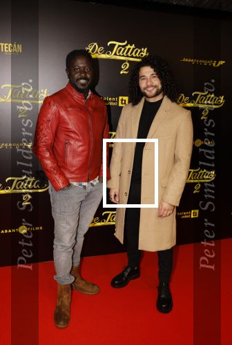 Amsterdam 12 december 2023
Premiere de tata\'s in Tuschinski. Alkan Coklu en Andre Dongelmans