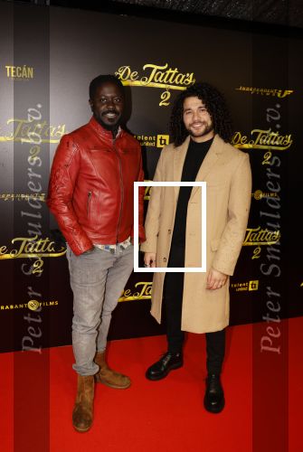 Amsterdam 12 december 2023
Premiere de tata\'s in Tuschinski. Alkan Coklu en Andre Dongelmans