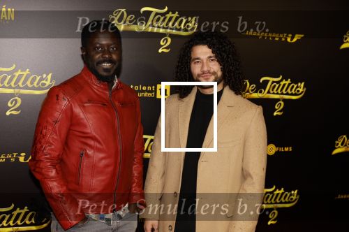 Amsterdam 12 december 2023
Premiere de tata\'s in Tuschinski. Alkan Coklu en Andre Dongelmans