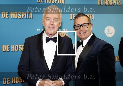 Amsterdam 4 december 2023
Premiere de hospita in het nieuwe delamar theater. Jacques d Ancona Andre v Duin en vriend Fernando