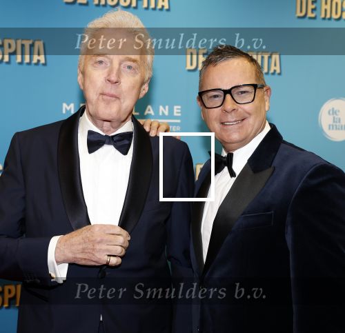 Amsterdam 4 december 2023
Premiere de hospita in het nieuwe delamar theater. Jacques d Ancona Andre v Duin en vriend Fernando