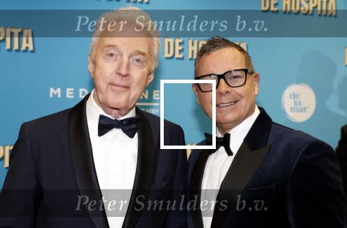 Amsterdam 4 december 2023
Premiere de hospita in het nieuwe delamar theater. Jacques d Ancona Andre v Duin en vriend Fernando