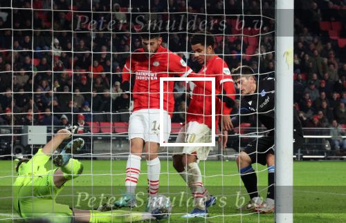 Eindhoven, 7 December 2023
Kompetitiewedstrijd PSV-SC Heerenveen, eindstand 2-0