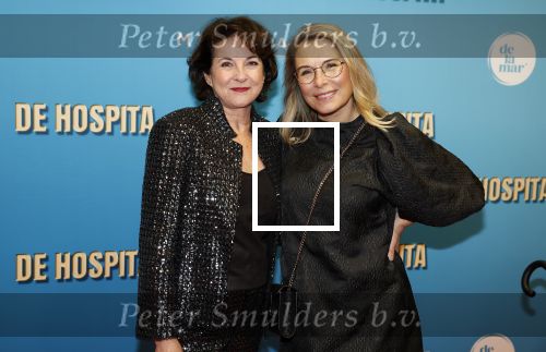 Amsterdam 4 december 2023
Premiere de hospita in het nieuwe delamar theater. Annemieke Ruijten en Elle v Rijn