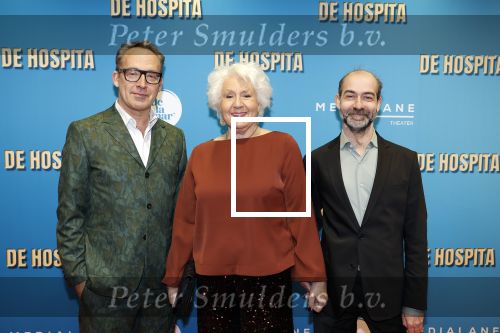 Amsterdam 4 december 2023
Premiere de hospita in het nieuwe delamar theater. Annewil Blankers kwam met haar zoons