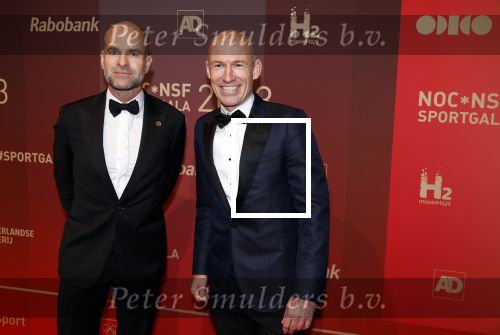 Utrecht 20 december 2023
Sportman / sportvrouw van jaar gala . Arjen Robben en Erben Wennemars