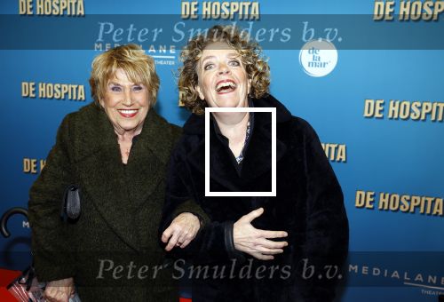 Amsterdam 4 december 2023
Premiere de hospita in het nieuwe delamar theater. Brigitte Kaandorp en Jenny Arean