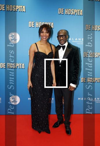 Amsterdam 4 december 2023
Premiere de hospita in het nieuwe delamar theater. Carolina Dijkhuizen en  Jerrel Houtsnee