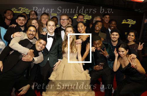 Amsterdam 12 december 2023
Premiere de tata\'s in Tuschinski. cast met oa Leo Alkemade Leonie ter Braak Sterre Koning Sem v d Horst John Buijman ea