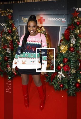 Amsterdam 6 december 2023
Premiere eerste hulp bij kerst  in Pathe Noord van Videoland. Cherry-Ann Person