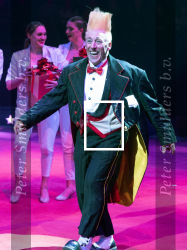 Amsterdam 20 december 2023
Premiere kerstcircus in Carre.
Circusclown Bello Nock