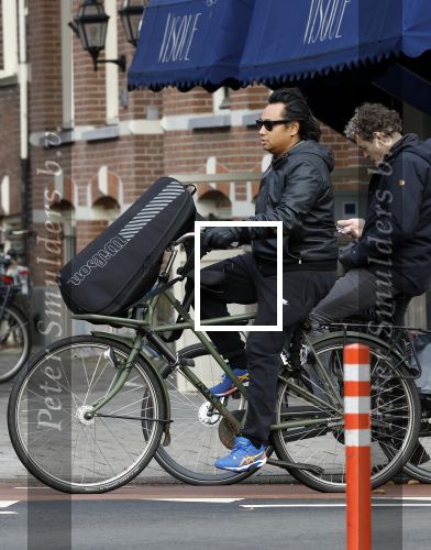 Amsterdam 15 december 2023
Daniel Arends op de fiets in Amsterdam zuid