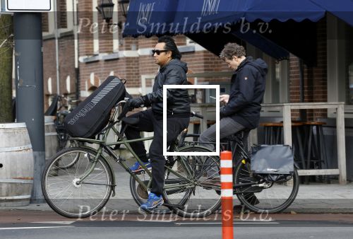 Amsterdam 15 december 2023
Daniel Arends op de fiets in Amsterdam zuid