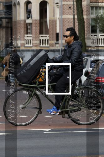 Amsterdam 15 december 2023
Daniel Arends op de fiets in Amsterdam zuid