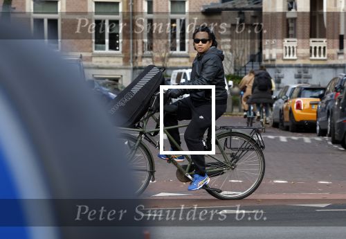 Amsterdam 15 december 2023
Daniel Arends op de fiets in Amsterdam zuid
