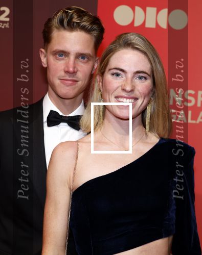 Utrecht 20 december 2023
Sportman / sportvrouw van jaar gala . Demi Vollering met partner