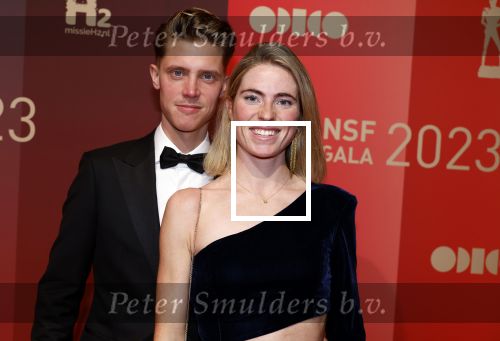 Utrecht 20 december 2023
Sportman / sportvrouw van jaar gala . Demi Vollering met partner