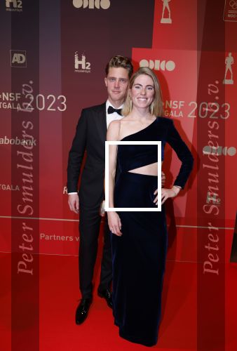 Utrecht 20 december 2023
Sportman / sportvrouw van jaar gala . Demi Vollering met partner