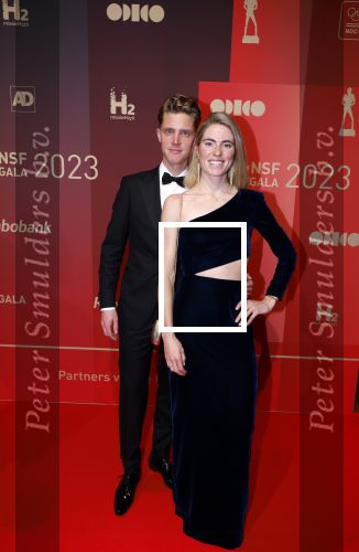 Utrecht 20 december 2023
Sportman / sportvrouw van jaar gala . Demi Vollering met partner