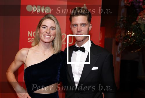 Utrecht 20 december 2023
Sportman / sportvrouw van jaar gala . Demi Vollering met partner