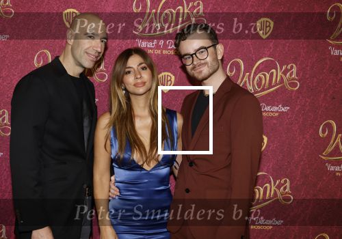 Amsterdam 8 december 2023
Premiere Wonka in Pathe Noord. Dolshe Gulsen met Luuk v d Rijt