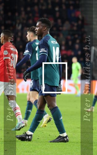 Eindhoven, 12 December 2023
Voorronde Champions League Seizoen 2023-2024
PSV-Arsenal FC , eindstand 1-1
Eddie Nketiah Arsenal FC