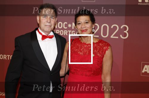 Utrecht 20 december 2023
Sportman / sportvrouw van jaar gala . Enith Brigitha en partner
