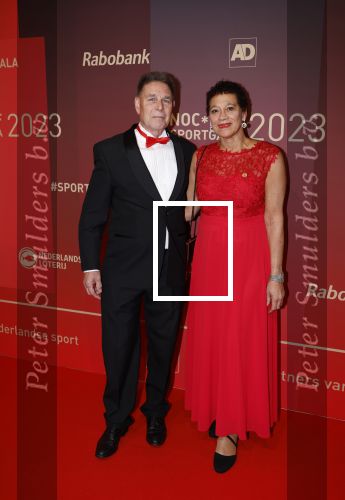 Utrecht 20 december 2023
Sportman / sportvrouw van jaar gala . Enith Brigitha en partner