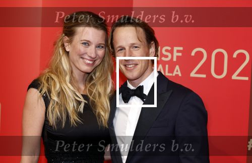 Utrecht 20 december 2023
Sportman / sportvrouw van jaar gala . Epke Zonderland met zijn vrouw