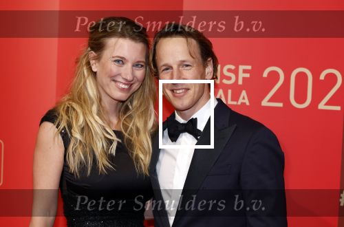 Utrecht 20 december 2023
Sportman / sportvrouw van jaar gala . Epke Zonderland met zijn vrouw