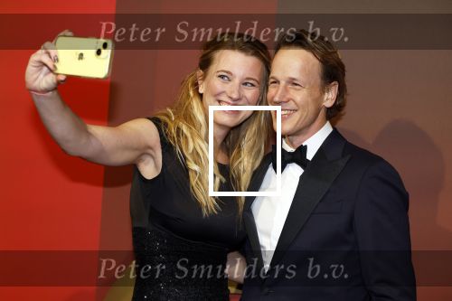 Utrecht 20 december 2023
Sportman / sportvrouw van jaar gala . Epke Zonderland met zijn vrouw
