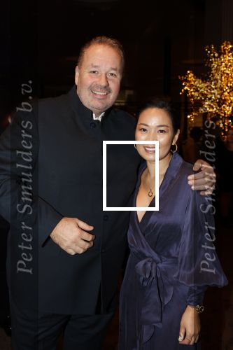 Amsterdam 9 december 2023
VIP dag van de luxury fair in de RAI. 
Eveline Wu van Rest. Mood Ehv. met Marc Brouwers